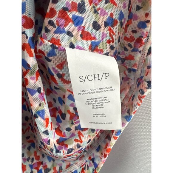 Cabi Womens Confetti Print Sleeveless Top S Nylon/Spandex - Picture 4 of 5